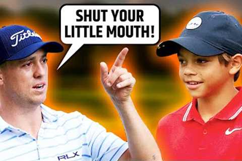 What Pro Golfers REALLY Think About Charlie Woods