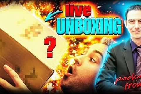 Live UNBOXING of Fan Package 📦
