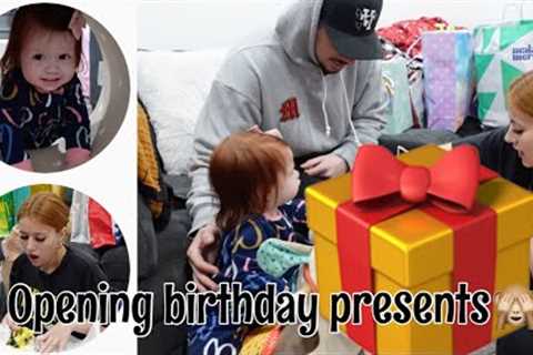 1ST BIRTHDAY OPENING PRESENTS!🥳