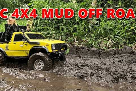 RC Car Mud Off Road 4x4 - RGT Traxxas Axial Tamiya Scale 1/10- KANG SOPIR RC