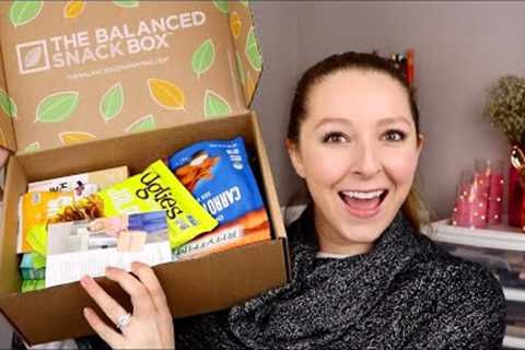 January Balanced Snack Box Unboxing!