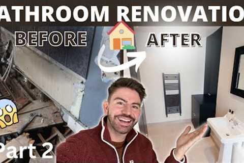BATHROOM MAKEOVER! Simple design with Storage | Victorian Home Renovation | Mr Carrington