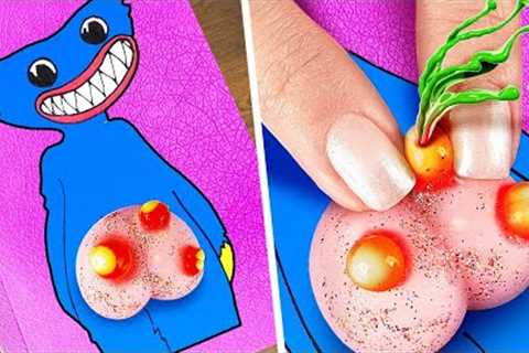 Mean Girl VS Nice Girl *How To Make FREE DIY FIDGETS Out Of Trash*