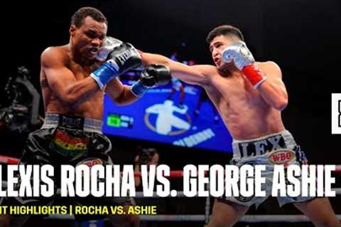 HUGE KNOCKOUT | Alexis Rocha vs. George Ashie Fight Highlights