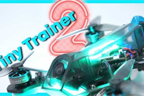 Sequel to the palm sized racing drone Tiny Trainer V2