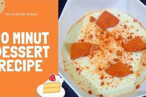 Easy Dessert Recipes | 10 minutes dessert recipes | No Baking | No Oven