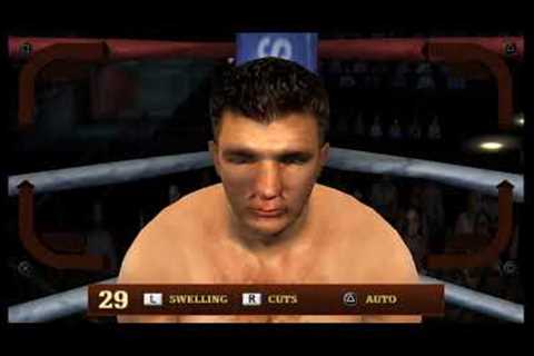 Old School Gaming PSP Fight Night Round 3 Professional Career 39 stoppage!