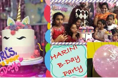 It’sCelebrationTime HARINI turns ‘5’//Birthday Vlog//kids games//Saturday Night//Friends..