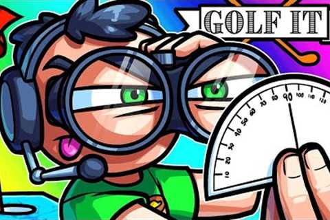 Golf It Funny Moments - Aiming for Secret Holes!! (50 Hole-in-one Map)