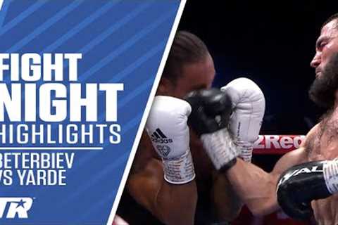Artur Beterbiev Makes it 19 Wins, 19 KOs with Great Win Yarde to retain belts | FIGHT HIGHLIGHTS