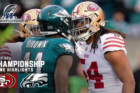 San Fransisco 49ers vs. Philadelphia Eagles | 2022 NFC Conference Championship Game Highlights