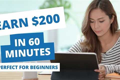 Earn $200 Every 60 Minutes For FREE (Make Money Online 2023)!