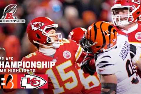 Cincinatti Bengals vs. Kansas City Chiefs | 2023 AFC Championship Game Highlights