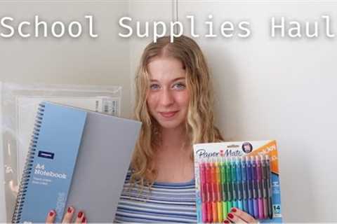 SCHOOL SUPPLIES HAUL 2023 | college university edition