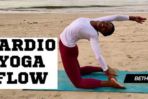 15 minute Full Body Power Yoga Workout  🔥 | Cardio Yoga Flow | no equipment