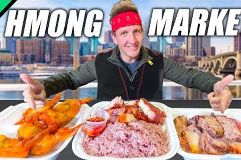 Hmong Food Market Tour!! Asia’s Secret Cuisine Without a Country!!