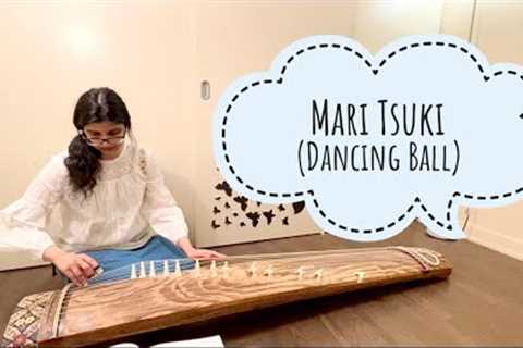 Playing Mari Tsuki (Dancing Ball) on Koto (13-string Japanese Traditional Instrument)