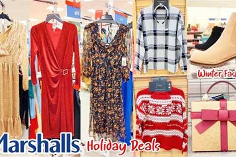MARSHALLS SHOP WITH ME ❤️ New Designer #clothes #dress #shoes #handbags #shopwithme #holidayshopping