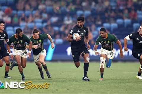 HSBC World Rugby Sevens: New Zealand hold South Africa scoreless to win gold | NBC Sports