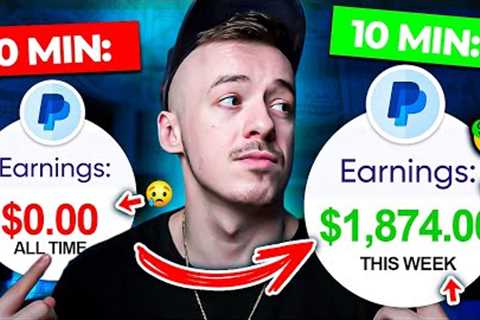 This 10-MINUTE Methods Pays +$1,000 EVERY WEEK! NO Skills Needed! (Make Money Online In 2023)