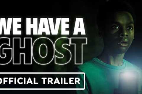 We Have a Ghost - Official Trailer (2023) David Harbour, Jahi Winston