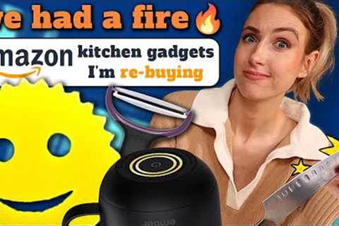 The 15 AMAZON MUST-HAVE KITCHEN GADGETS I'm ACTUALLY buying post-fire
