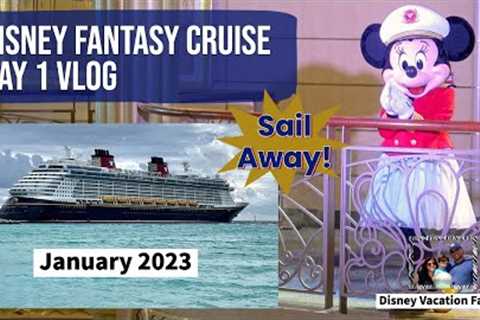 Disney FANTASY Cruise Vlog Day 1, 2023 - Disembarking