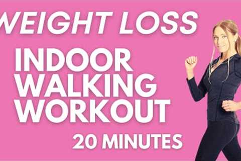 20 Minute Walk at Home for Calorie Burn &amp; Weight Loss🔥ALL STANDING🔥KNEE FRIENDLY🔥 FULL BODY..