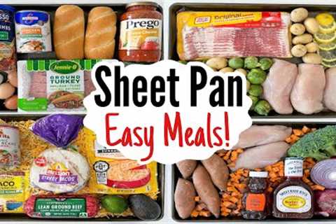 5 FABULOUS SHEET PAN MEALS | 5 Quick &amp; Budget-Friendly Dinner Recipes Made EASY! | Julia Pacheco