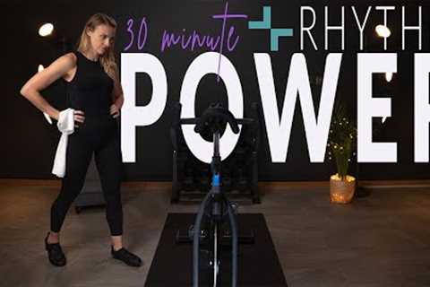 RHYTHM POWER | 30 Minute Indoor Cycling Workout