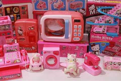 12 Minutes Satisfying with Unboxing Hello Kitty  kitchen set ASMR