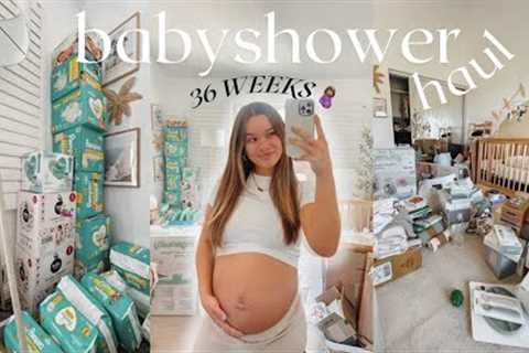 BABY SHOWER HAUL/BABY REGISTRY GIFTS! | newborn haul!