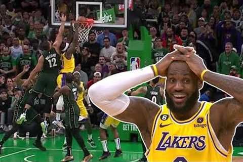 Pat Bev's putback dunk had LeBron SHOOK! 🤣