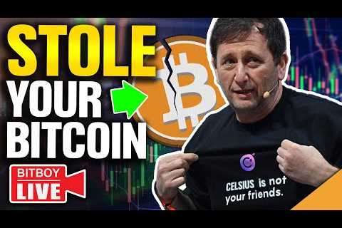 Celsius Stole Your Bitcoin! (SEC Loss IMMINENT)