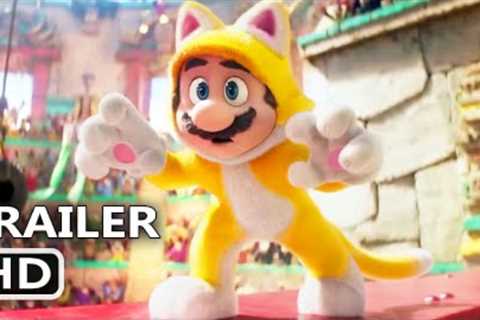 THE SUPER MARIO BROS. MOVIE Cat Mario Vs. Donkey Kong Clip (2023) Chris Pratt, Anya Taylor-Joy