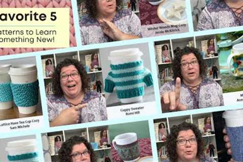 Fave 5 Technique Learning Knitting Patterns to Level Up Your Skills