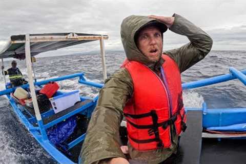 3 DAYS At Sea Chasing GIANT FISH - Living With The Locals