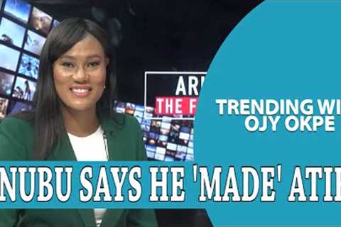 Tinubu Says He Made Atiku Senate President And Nigeria’s VP - Trending W/OjyOkpe