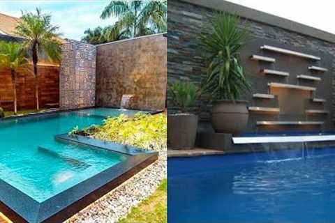 Modern Ground Pool 🏊‍♀️ Designs / Backyard Swimming Pool