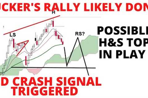 Stock Market CRASH Likely Now In Progress!  Sucker's Rally Likely Done - S&amp;P 500 FED CRASH..