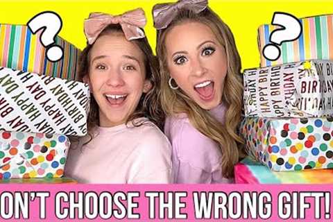 DON’T OPEN THE WRONG BIRTHDAY PRESENT CHALLENGE 🫣🎉🎁🥳
