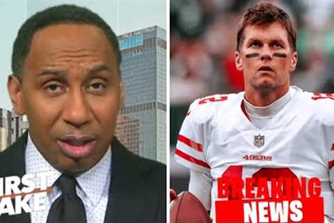 FIRST TAKE | Tom Brady can help San Francisco  49ers  offense win Super Bowl - Stephen A. claims