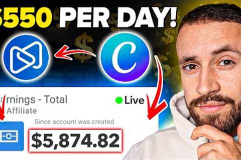 Make $550/Day with CANVA Affiliate Marketing (Make Money Online 2023)