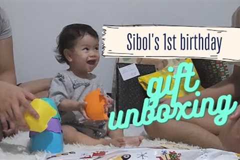 Gift Unboxing - Sibol's 1st birthday
