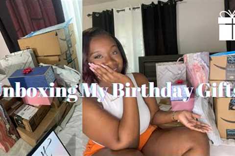 Birthday Gifts Unboxing | Ashanique💕