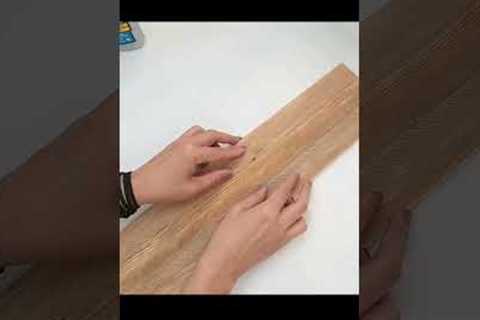 Dollar Tree DIY 💕😍 Beginner Friendly Wood Project #shorts #dollartreediy #homedecor