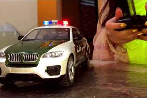 Amazing Action Bmw Rc Police Car Unboxing Review And Stunts