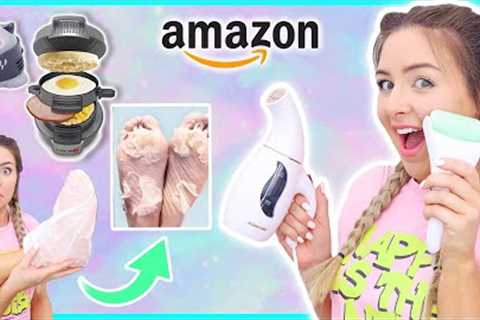Testing Weird Amazon Products ! Must Have Amazon Products You Need !