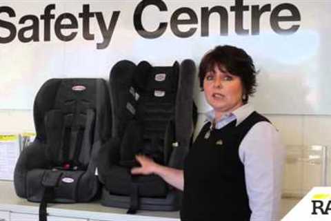 Child Restraints - 6 months to 4 years forward facing installation