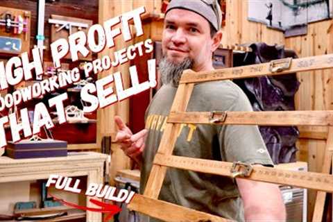 7 More Woodworking Projects That Sell - Low Cost High Profit - Make Money Woodworking